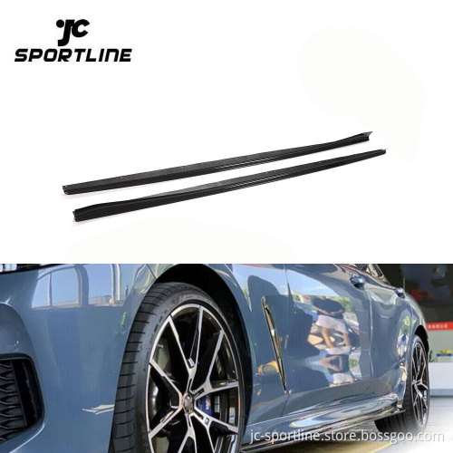 Prepreg Carbon Fiber Side Skirts for BMW 8 Series G16/Msport/F93 M8 2018-2022